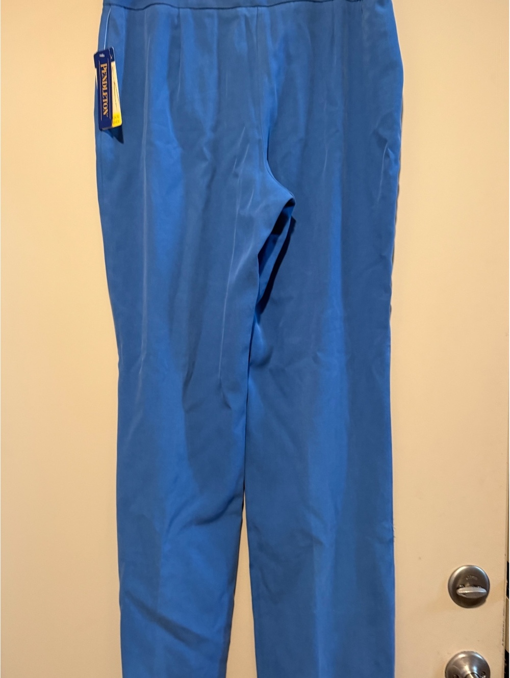 Pendleton Women's Blue Silk Dress Pants Size 8 - Picture 4 of 6